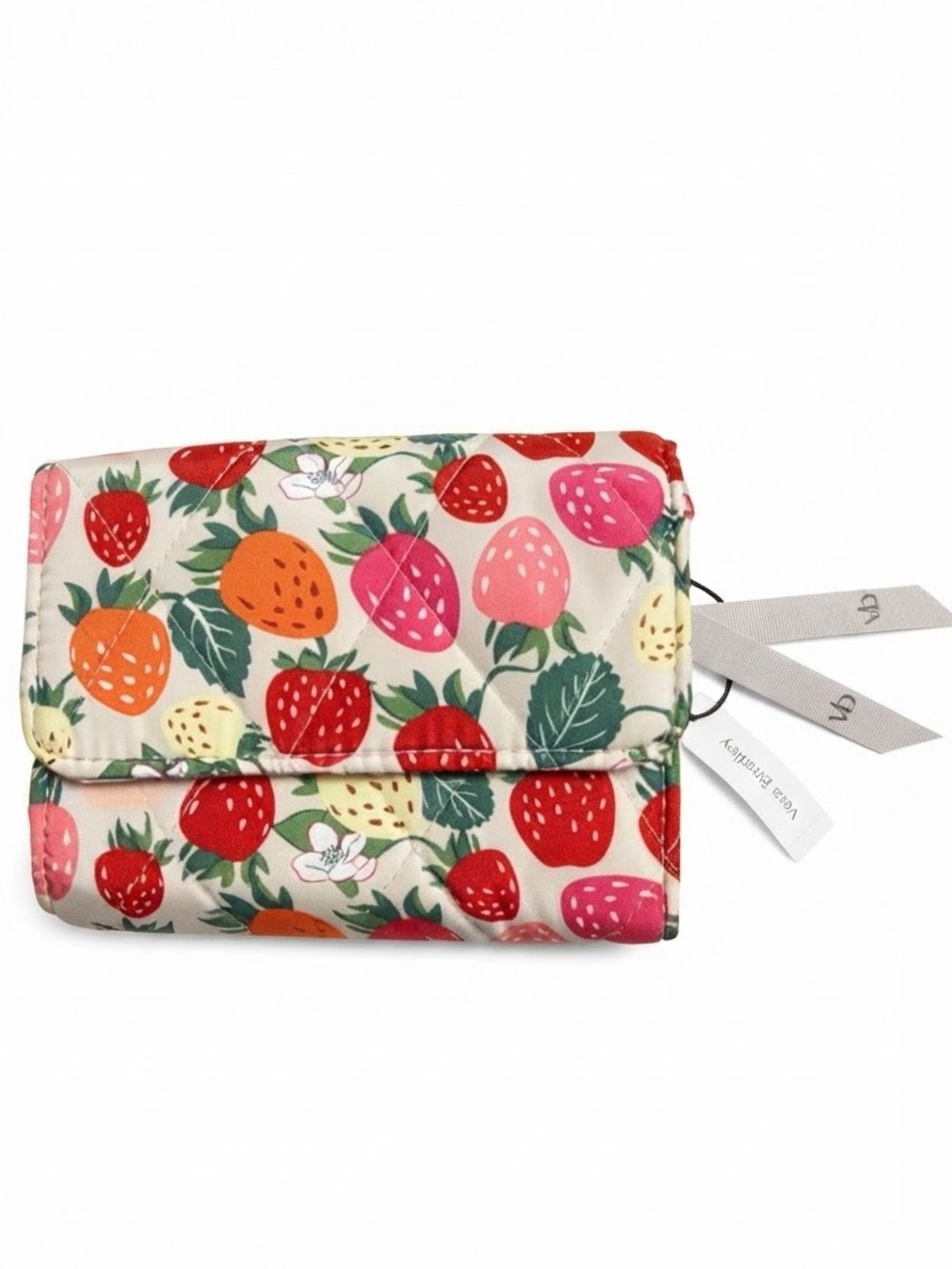 Vera Bradley Riley Ultralight Wallet Bushels of Berries Pumice Stone,  NWT